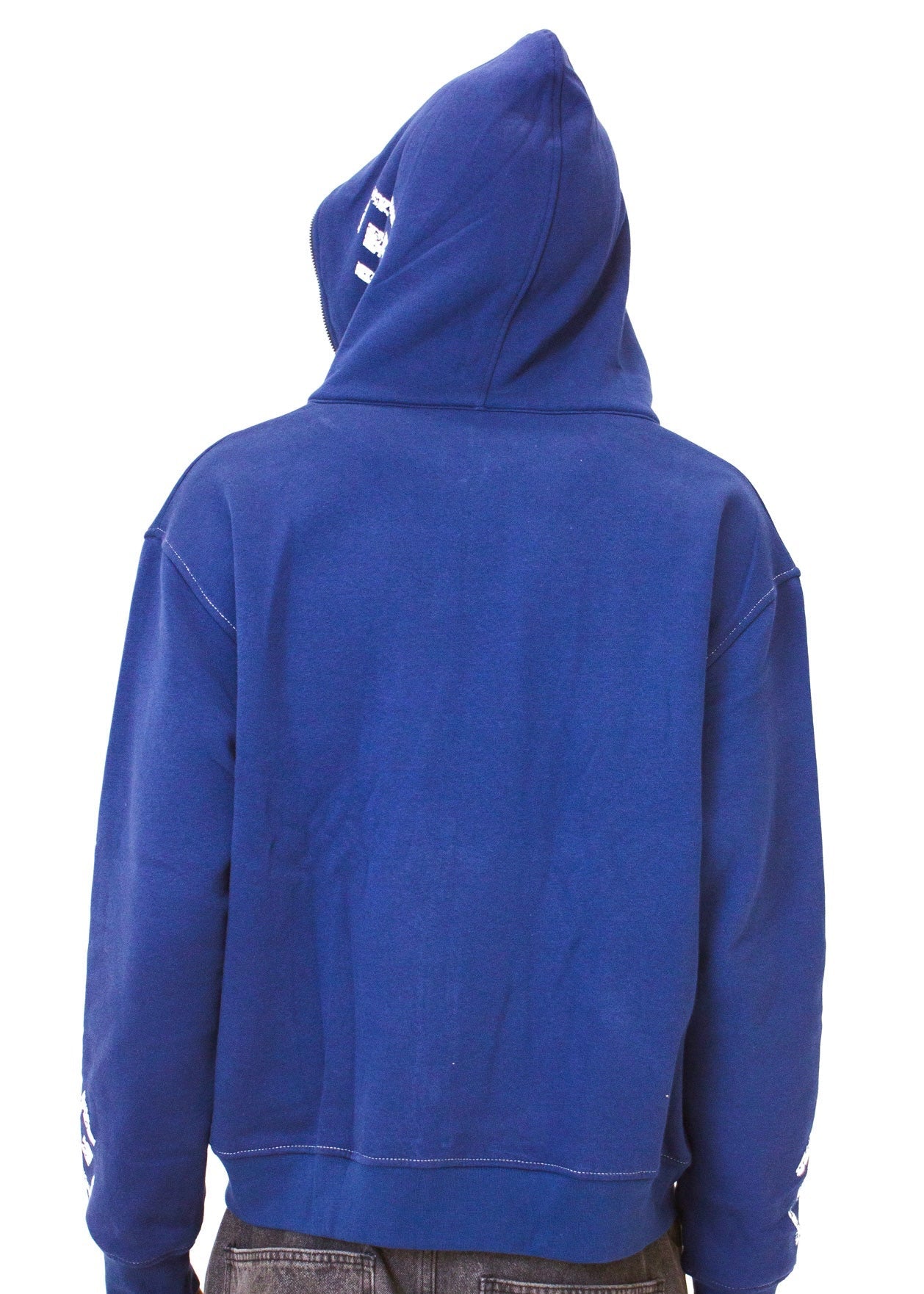 NAVY FULL-ZIP HOODIE